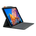 thumbnail image 2 of Logitech 920-009482 Slim Folio For iPad (5th, 6th, & 7th gen) and iPad Air (3rd gen) Keyboard case with Bluetooth, 2 of 17