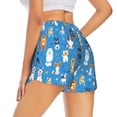 thumbnail image 3 of Goofa Cute Dogs Printed Women 2 in 1 Running Shorts,Quick Dry Athletic Workout Shorts,High Waisted Athletic Shorts with Liner Pockets-XX-Large, 3 of 9