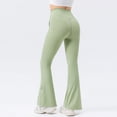 thumbnail image 2 of CAIXIA Womens Workout Leggings High Waisted Workout Yoga Pants Stretchy Wide Leg Yoga Pants Flare Leggings for Women for Workout Running Athletic Activewear, 2 of 6