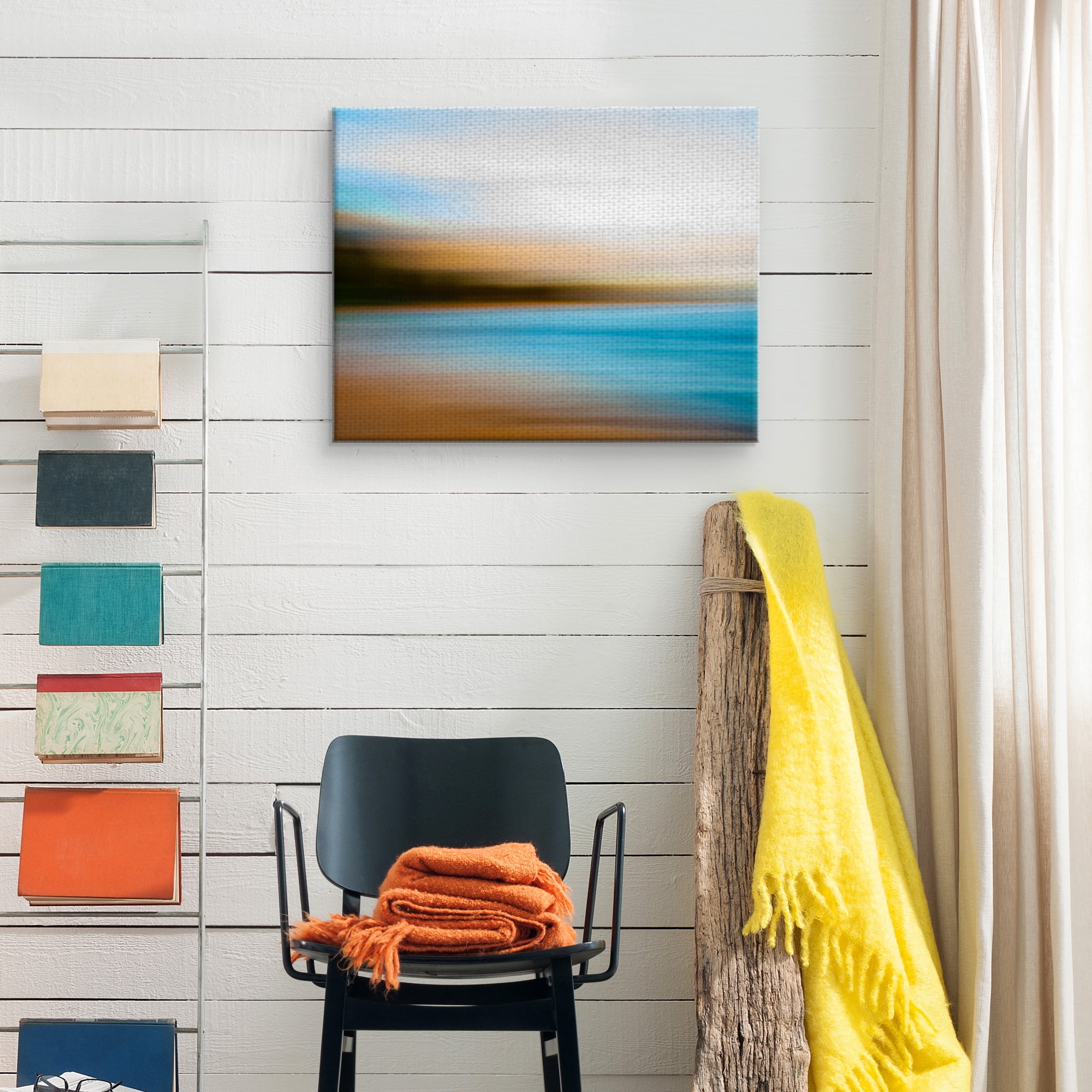 Masterpiece Art Gallery Horizon Lines Coastal By Taylor Leopold Canvas Art Print 22" x 28"