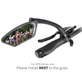 thumbnail image 4 of Venzo Bicycle Bike Handlebar Mirror Silver Lens 50% Anti-glare Glass Left, 4 of 4