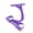 Purple, variant on Yihuala Portable Stretching Band Exercise Equipment Suitable for Yogas and Fitness User Friendly Rubber Texture Long Service
