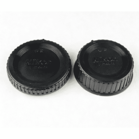 DSLRKIT Rear Lens + Camera body Cover cap compatible for Nikon F mount AI AF AF-S DSLR