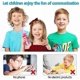 thumbnail image 5 of Kids Walkie Talkie, Best Gift Toy for Boys 3-12 Years Old, 3 Mile Range, Suitable for Boys and Girls Outdoors, Camping, Hiking, 5 of 5
