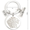 thumbnail image 4 of Purchase products graduation keychain, 2025 graduation gift for him, her woman, man, 2025 keychain for graduate, 4 of 4