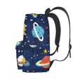 thumbnail image 3 of Disketp Planets and Stars Mochila Escolar de Gran Capacidad y Peso Ligero, Mochila de Viaje Ideal para Escuela, Trabajo y Uso Diario, Cómoda y con Estilo, 3 of 8
