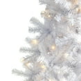thumbnail image 6 of Nearly Natural 6' White Artificial Christmas Tree with 250 Clear LED Lights, 6 of 9