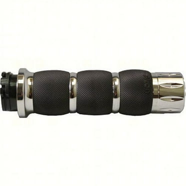 Avon Grips  AIR-90-RIV; Grips Air Cush Rival Chrome Fits Harley Davidson