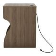 thumbnail image 4 of ENITIAL STAR Carey Contemporary Wood Storage Nightstand with USB Ports, 4 of 5