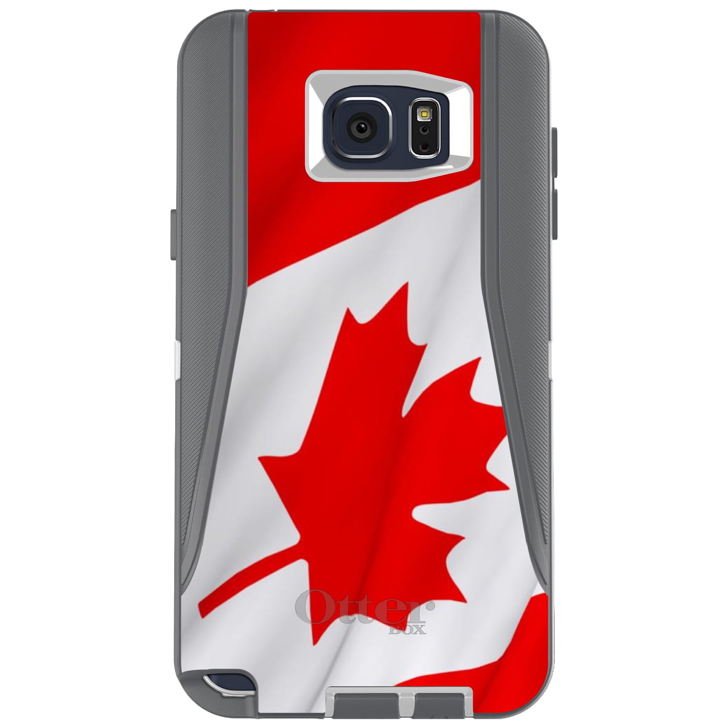 CUSTOM Glacier (Grey White) OtterBox Defender Series Case for Samsung Galaxy...