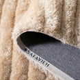 thumbnail image 6 of SAFAVIEH 3D Cory Solid Shag Area Rug, Champagne, 8' x 10', 6 of 11