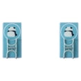 thumbnail image 1 of Kearding Gancho portátil de dibujos animados autoadhesivo sin perforaciones cepillo sin costuras depurador de bolas de baño accesorios de Tipo 2 2piezas, 1 of 6