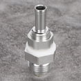 thumbnail image 3 of Quick AN8 3/8 Flare Bulkhead Hose Barb Aluminum Alloy Universal Fuel Tank Fitting, 3 of 7