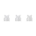 thumbnail image 1 of Sonducket Tank Top Chaleco Camisa Pecho Trans Elástico Deportes Ropa Interior Vendaje Reforzado Corsé Corto Transpirable Mujer Blanco XL Type1 NO1, 1 of 6