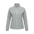 thumbnail image 3 of Lmueinov Plus Size Women's Lightweight Rain Jacket Waterproof Windbreaker Rainjacket for Women Stand Collar Full Zip Outdoor Jacket with Zip Pockets, 3 of 7