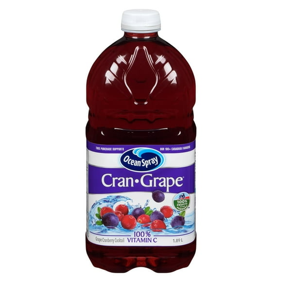 Cocktail aux raisins et aux canneberges Ocean Spray 1,89 l