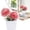 Pink(1PCS), variant on Garloy Artificial Mums Flowers In Vase Faux Chrysanthemum Silk Flowers Potted Plant Fake Plants & Flowers With Pot Floral Arrangements Bouquets Flower Home Decor Small Fake Plants Pink 1 Pack 4.7"x2"