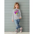 thumbnail image 2 of Hello, Comic Style Icons Long Sleeve Toddler -Image by Shutterstock,  4 Toddler, 2 of 4