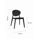 thumbnail image 5 of OFFIHO Silla Teksi Negro para exterior con protección UV y diseño ergonómico, 5 of 7