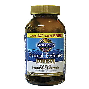 Garden of Life Whole Food Probiotic Supple- Primal Defense 216 Vegetarian (Primal Defense Ultra 216 Best Price)