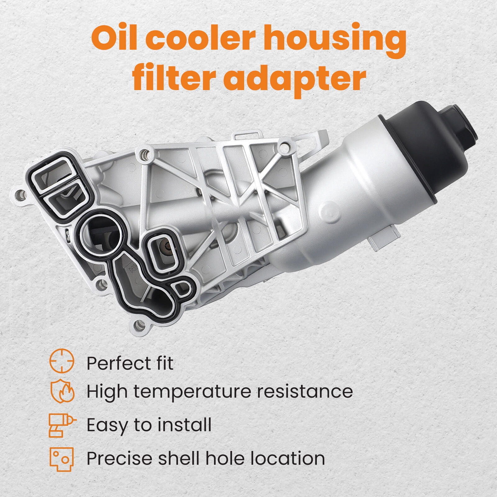 Engine Oil Cooler Filter Housing Assembly For BMW i8 X1 X2 Mini Cooper 2014-2020