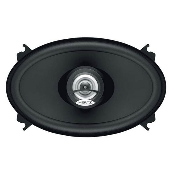 Hertz DCX 460.3 4x6 Inch 80 Watt 4 Ohm 2 Way Coaxial Car Audio Speakers (Pair)