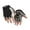 Black, variant on Youth Half Finger Sports Gloves for Outdoor Cycling Exercise and Play Adventures Green,8-10