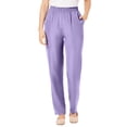 thumbnail image 1 of Woman Within Women's Plus Size Tall  Woven Pant Pant, 1 of 5