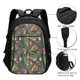 thumbnail image 3 of Fotbe Forest Animals And Plants Mochila con Estampado y Puerto USB para Hombre y Mujer, Mochila Antirrobo, Mochila de Viaje, Mochila Escolar, Mochila Universitaria, 3 of 7