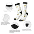 thumbnail image 3 of Cauagu Bee Print Crew Socks for Women and Men,Adult Athletic Running Socks 1-Pair Sports Socks Work Gear Socks with Moisture Wicking, 3 of 6