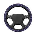 thumbnail image 3 of Fotbe Red White Blue Fireworks 1 for Steering Wheel Cover Universal 15 in Car Accessories for Men Women,Steering Wheel Protector Comfortable Protective Case for SUV Sedan Decor, 3 of 8
