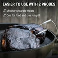 thumbnail image 4 of ThermoPro TP920W 650FT Wireless Bluetooth Meat Thermometer with Dual Probes for Oven Grilling BBQ, 4 of 14