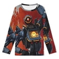 thumbnail image 3 of T-Shirt à Manches Longues pour Hommes Apex Legends Pathfinder, Tee-Shirt Ample Tendance, Chemise Décontractée Extensible Douce pour Extérieur Intérieur 2TG, 3 of 7