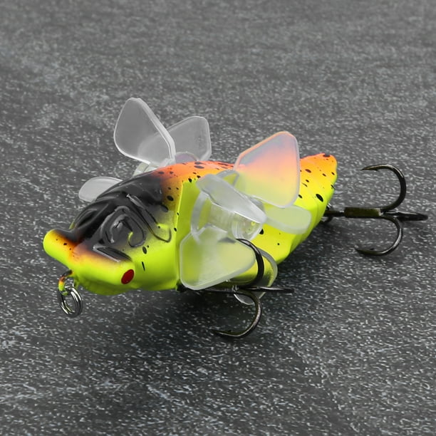 Vobor Hard Fish Lure,Hard Fish Lure Bionic Cicada Shape Fishing
