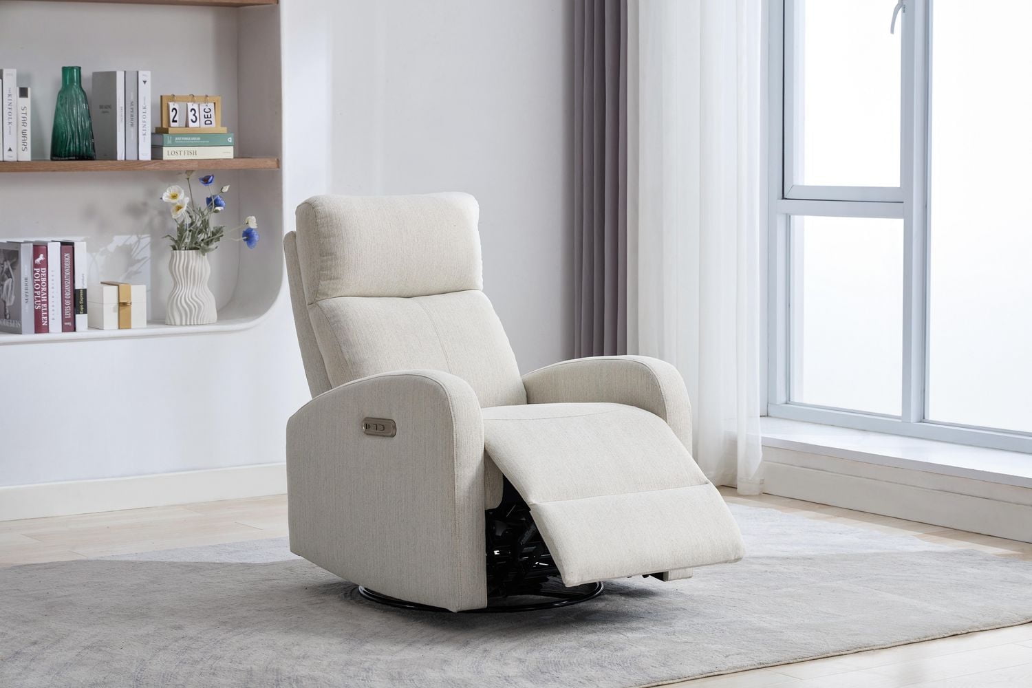 Dylan Fauteuil Oscillant Pivotant Inclinable Electrique