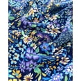 thumbnail image 4 of Minerva Exclusive Blossoming Floral Linen Viscose Blend Fabric - per yard, 4 of 6
