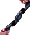 thumbnail image 4 of Universal Car Front Rear Corner Bumper Guard Protector Carbon Fiber Anti-collision Strip Sticker Anti-rub Edge (Black), 4 of 6