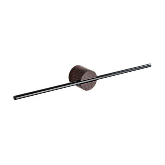 Minimalist Walnut Towel Rack Bathroom Towel Holder Sliding Single Pole No Hole Bathroom Solid Wood Bracke