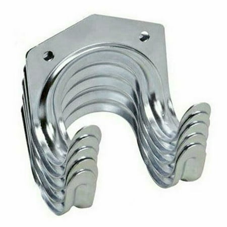

10 Pcs Metal Tool Storage Wall Hook Double Hanger Holder Hanging Garden Garage