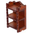 thumbnail image 3 of MasteelfCA Meubles de Maison de Poupée Table de Chevet de Maison de Poupée Meubles Table de Nuit Miniature Accessoire de Maison de Poupée, 3 of 8