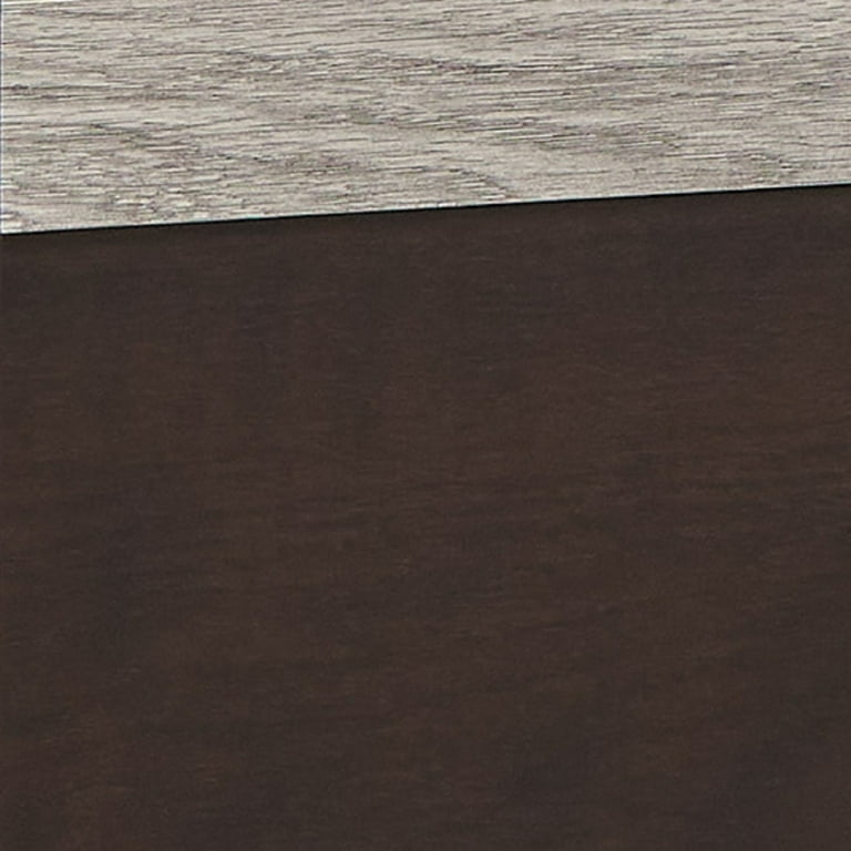 Hodedah キッチンアイランド チョコレート/グレー(トップ) 35O1 Hodedah Tall Kitchen Cabinet, Chocolate-Grey - Walmart.com