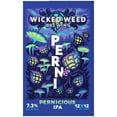 thumbnail image 4 of Wicked Weed Brewing Pernicious IPA Craft Beer, 12 Pack, 12 fl oz Aluminum Cans, 7.3% ABV, 4 of 5