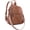 Brown, variant on Small Backpack Purse for Women Leather Mini Convertible Designer Backpack Travel  Fashion Bag Beige