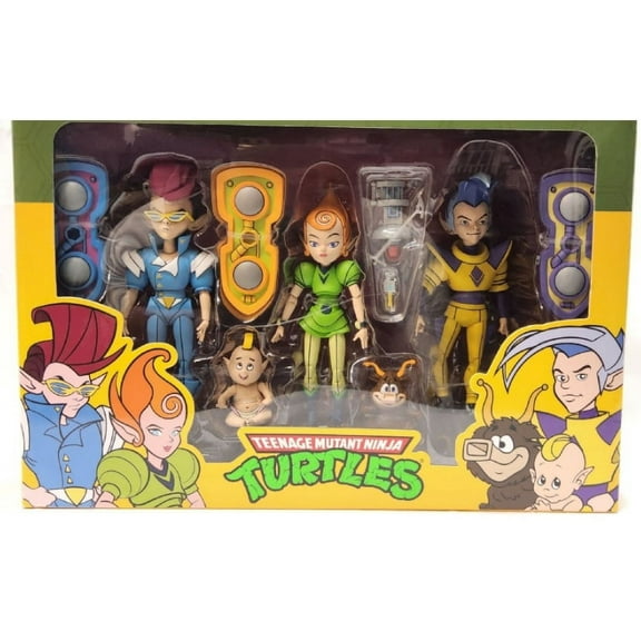 NECA Teenage Mutant Ninja Turtles Neutrinos Action Figure, 3 Count