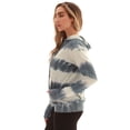 thumbnail image 2 of Just Love Women's Loop Terry Tie Dye Hoodie (Tie Dye Navy Cream, 3X), 2 of 4