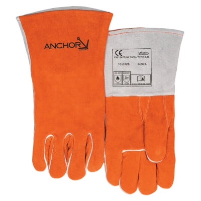 Premium Leather Welding Gloves, Leather, Xx-Large, Buck