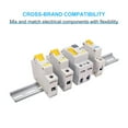 thumbnail image 4 of 3pcs Aluminum DIN Rails, 8 Inches Long, 35mm Wide, 7.5mm High, Terminal Block Mounting Din Rail, 4 of 5