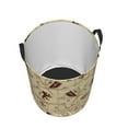 thumbnail image 5 of DouZhe Waterproof Collapsible Large Laundry Baskets, Medieval Knight Shield Prints Circular Hamper with Handles, 5 of 7