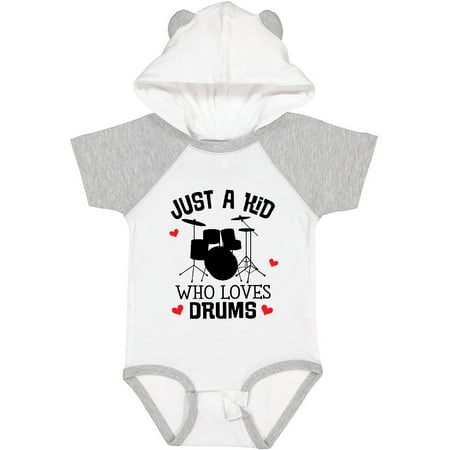 

Inktastic Future Drummer Kid Loves Drums Gift Baby Boy or Baby Girl Bodysuit