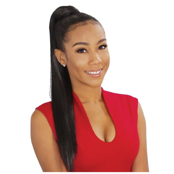 Silky Straight Hair Wrap Ponytail 18" - 6